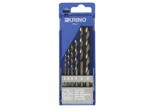 10 235 -fully ground Twist drill set, HSS-Co 8%