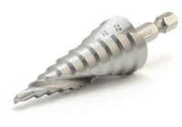 10 750 -¼" Hex shank step drill bits, HSS-Co 5%.