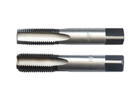 11 020 -Hand taps, cylindrical GAS thread, chrome-steel,2 pcs.