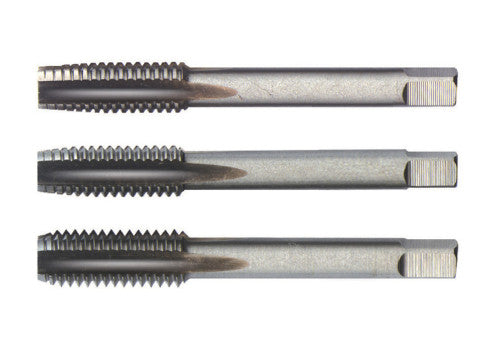 11 030 -Hand taps, Whitworth thread, chrome-steel,3 pcs.