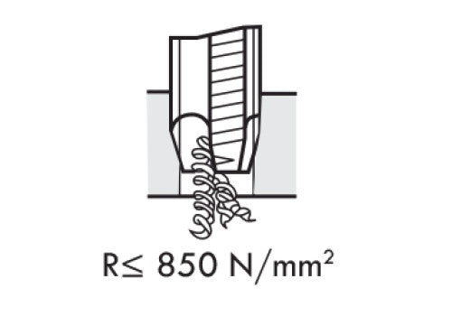 11 370 -Machine taps, UNC thread, HSS-Co 5%.