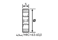 11 831 -Round dies, coarse pitch, metric thread HSS-G.
