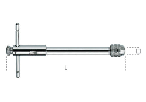 11 916 -Reversible ratcheting tap wrenches, long series.