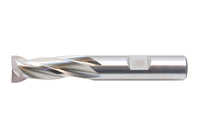 13 001 -Two flutes end mills, HSS-Co 8%