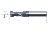 13 200 -Two flutes end mills, Carbide.