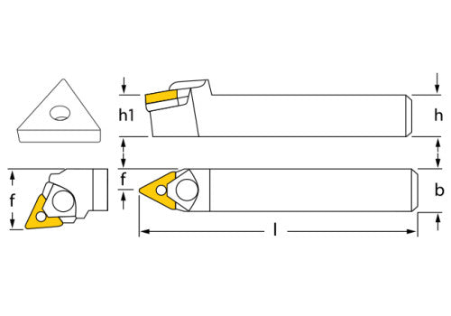 142 062 -Holder for external maching.