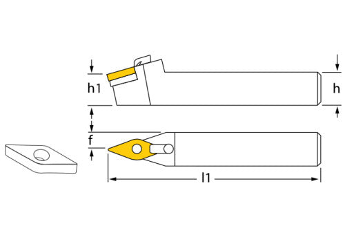 142 072 -Holder for external maching.