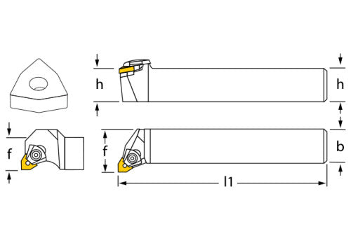 142 082 -Holder for external maching.