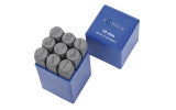 17 172 -9 pcs number marking punch set, German numbers.